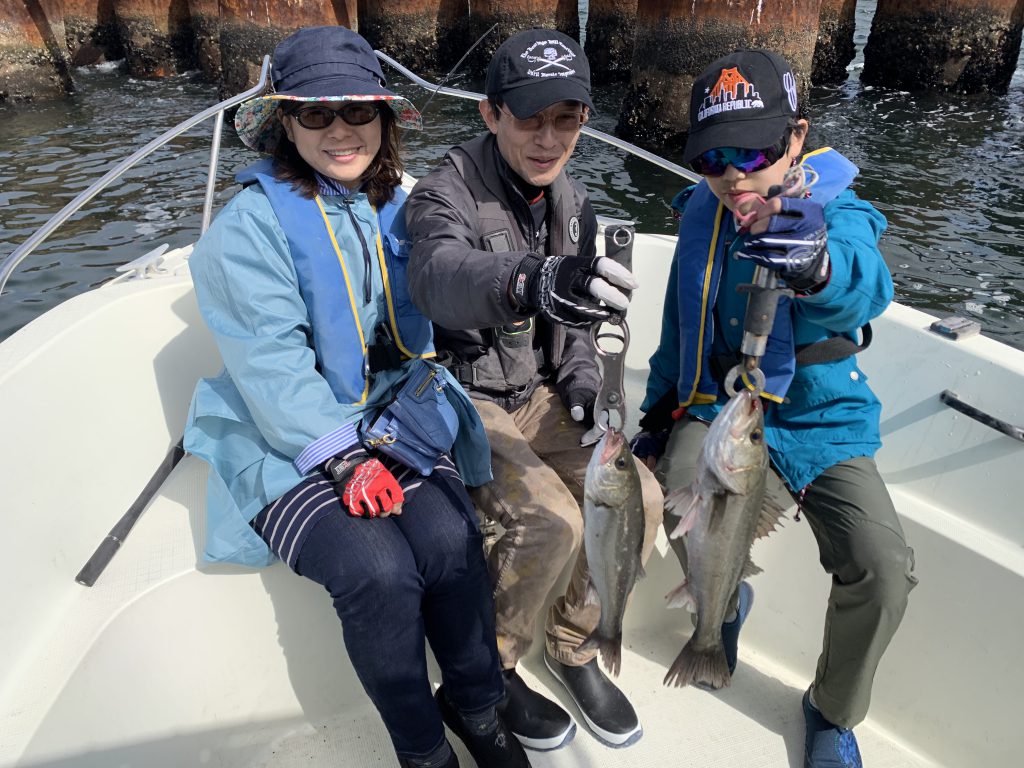 Fishing guide in Tokyo bay April 28th,2019 PM Tokyo Japan Fishing Guide