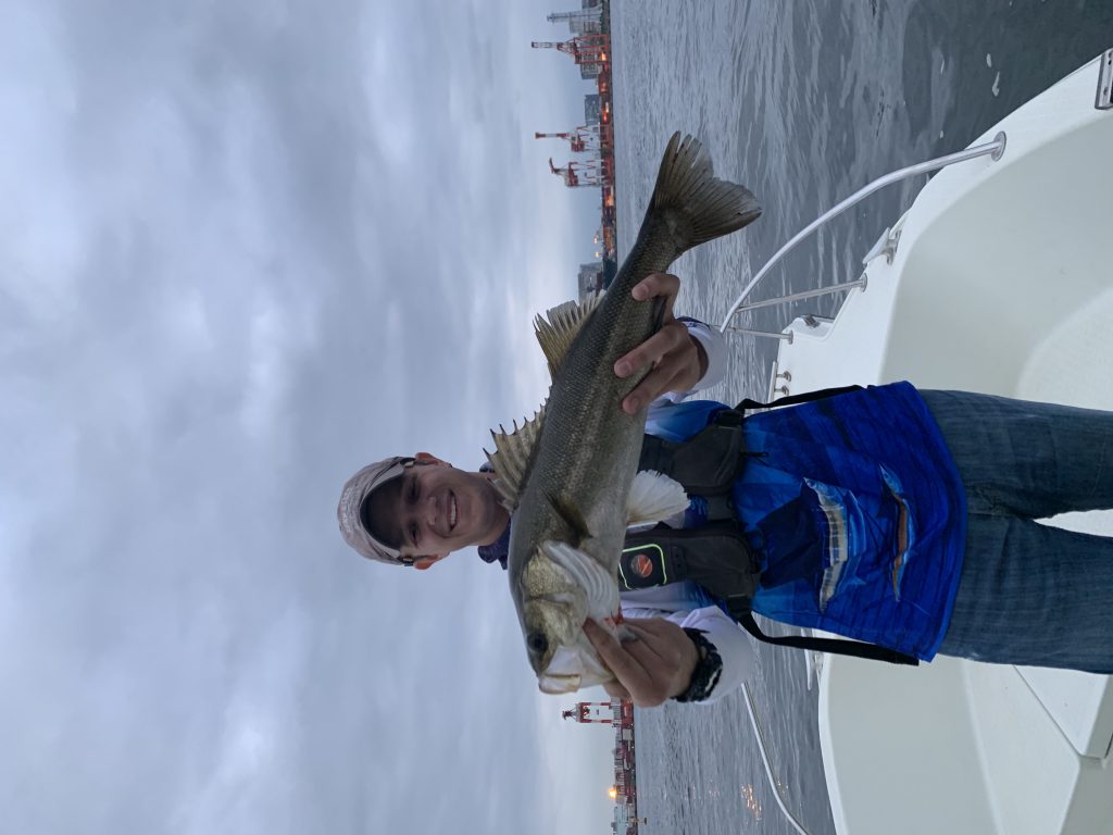 Fishing guide in Tokyo bayJuly 8th,2019 Tokyo Japan Fishing Guide