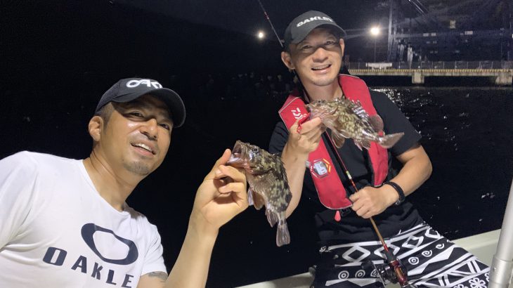 Fishing guide in Tokyo bay【August 10th,2019】Night